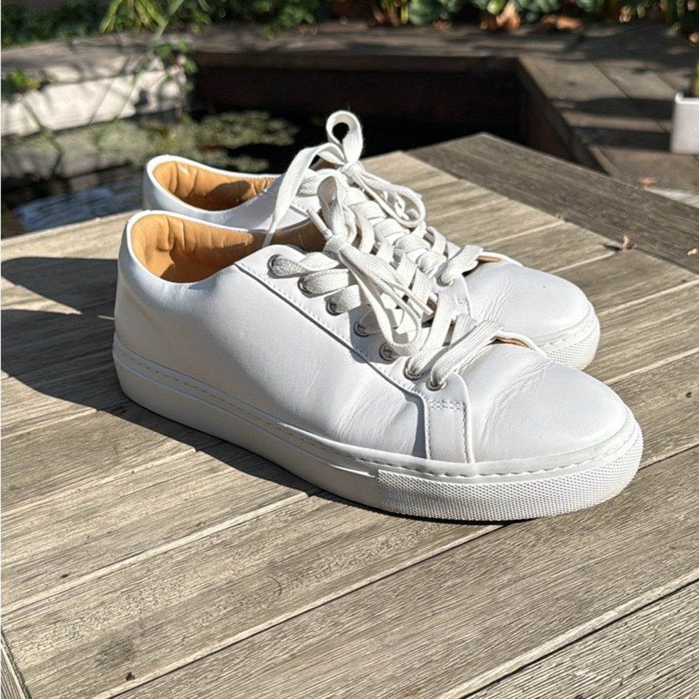 Thursday White Leather Sneakers